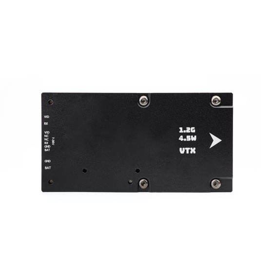 HGLRC 1.2G 4.5W VTX High Power Adjustable Transmission for Aerial Photography Plastic Material for Travel